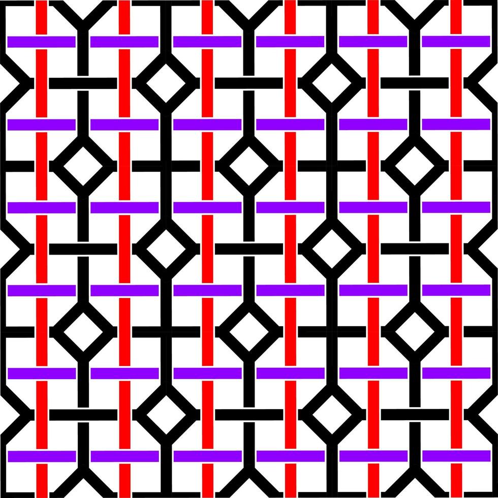 oriental geometric seamless pattern vector