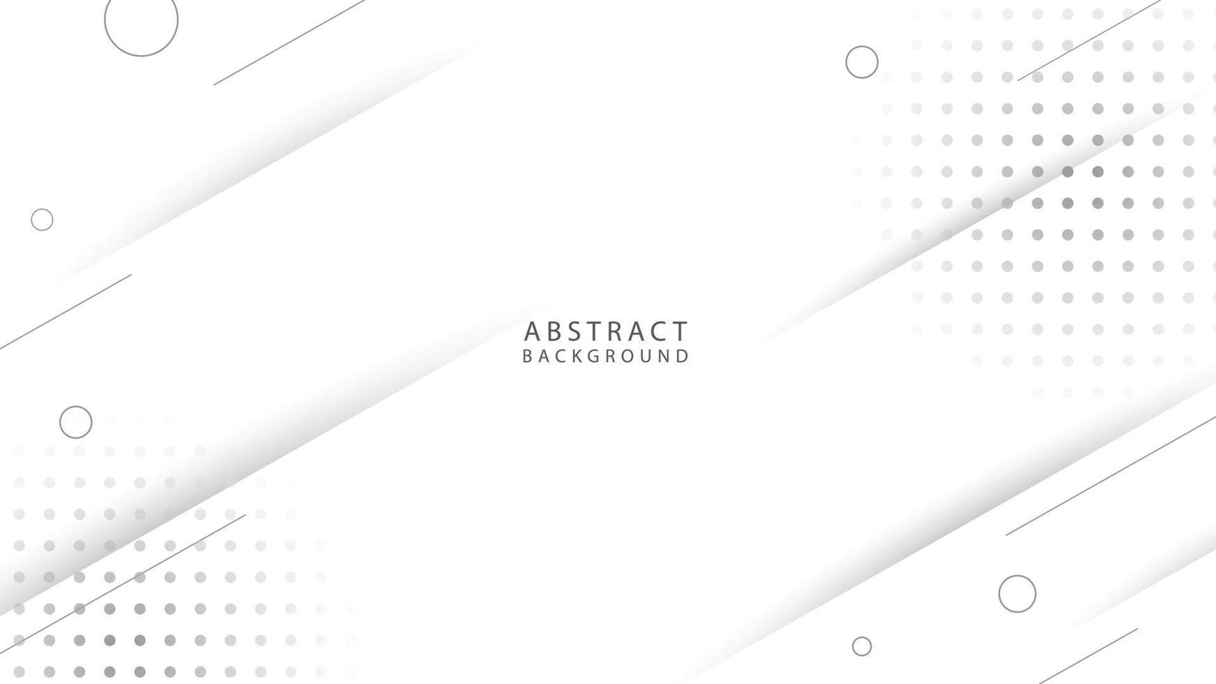 fondo de diseño abstracto moderno elegante en color degradado blanco vector