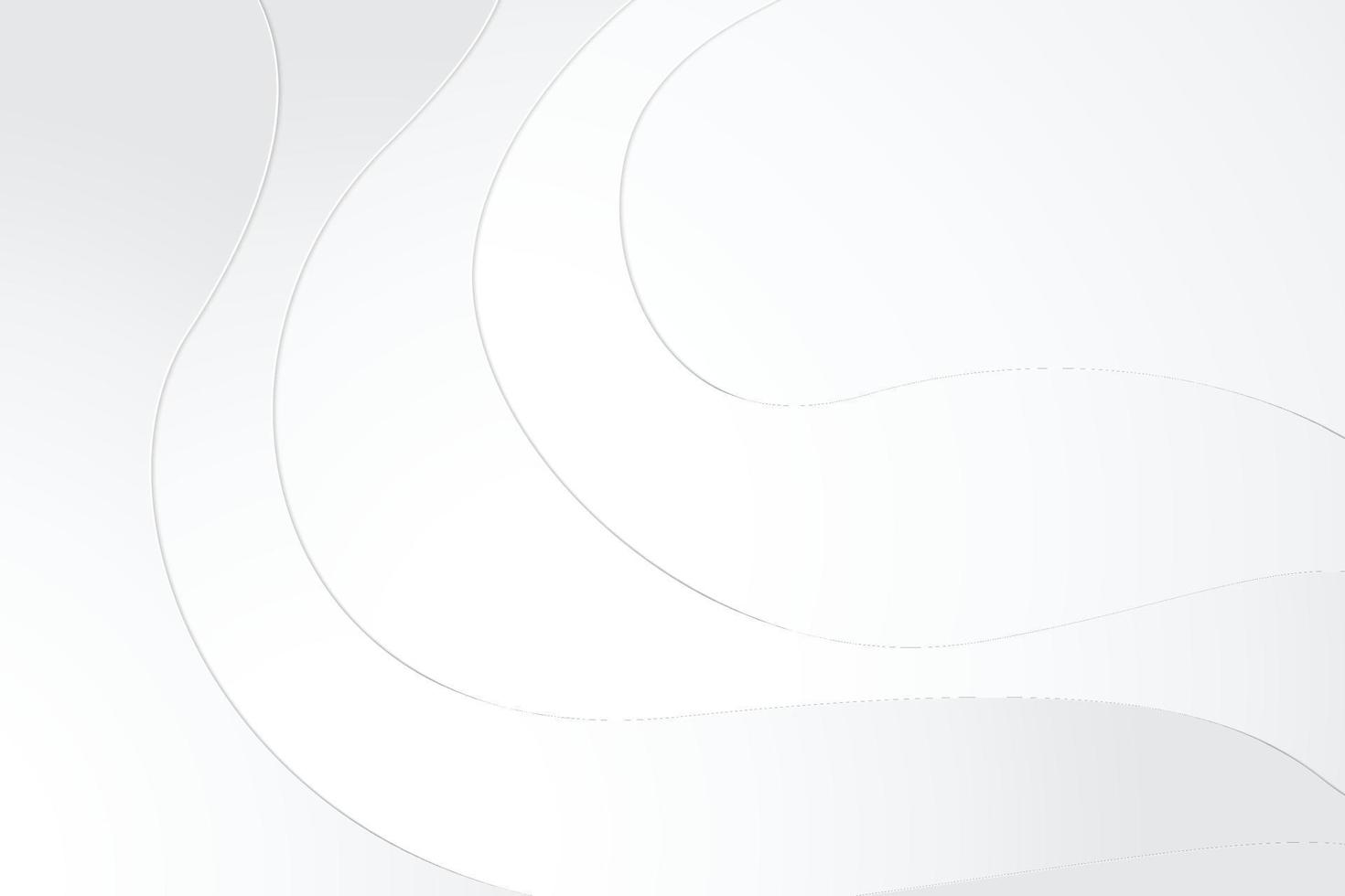 White abstract background design vector