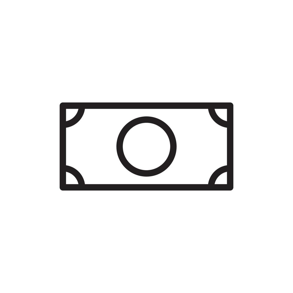 Money icon vector design templates