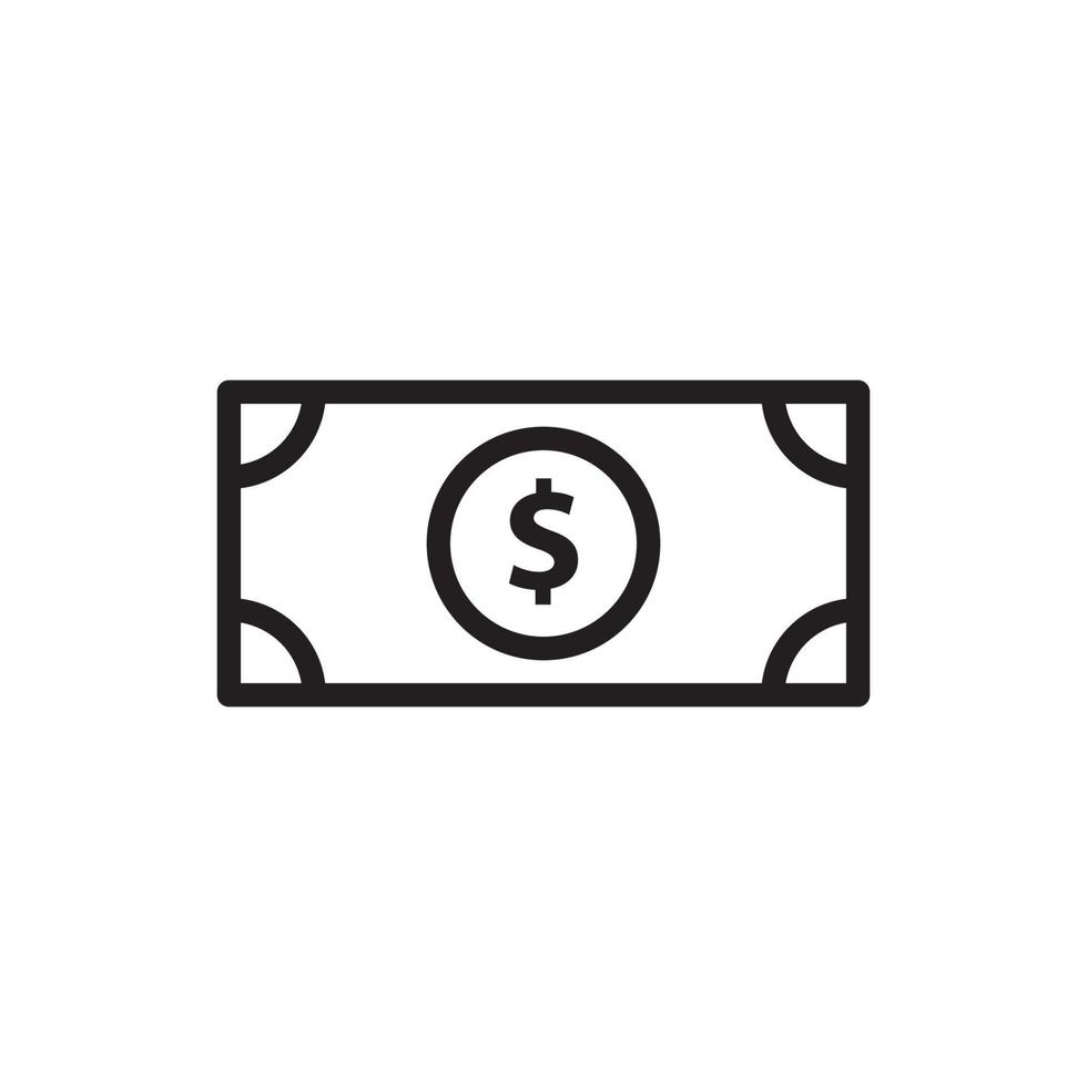 Money icon vector design templates