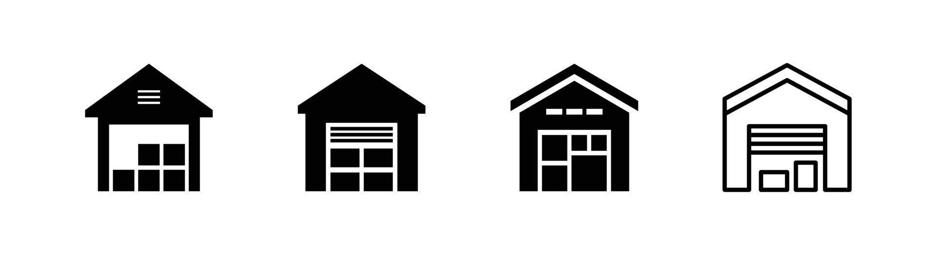 Warehouse icon design element suitable for website, print design or app vector