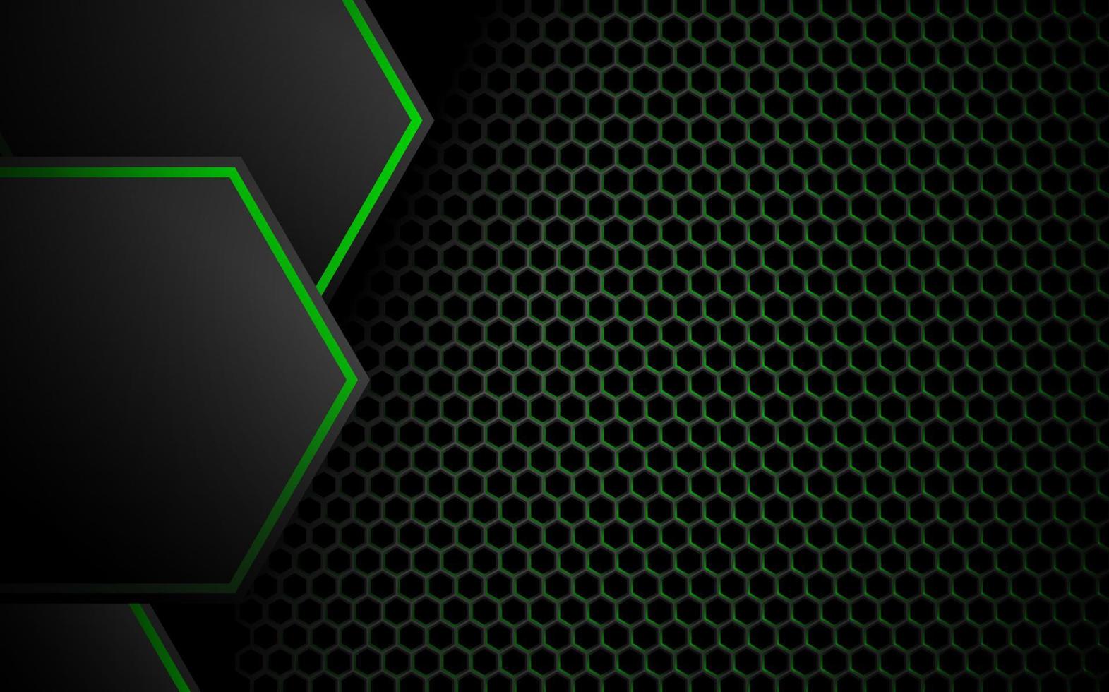 Honeycomb carbon background vector