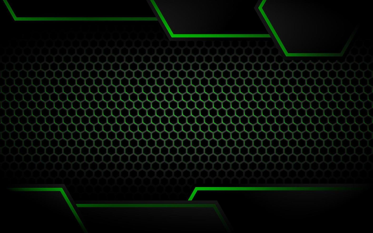 Geometric carbon background vector