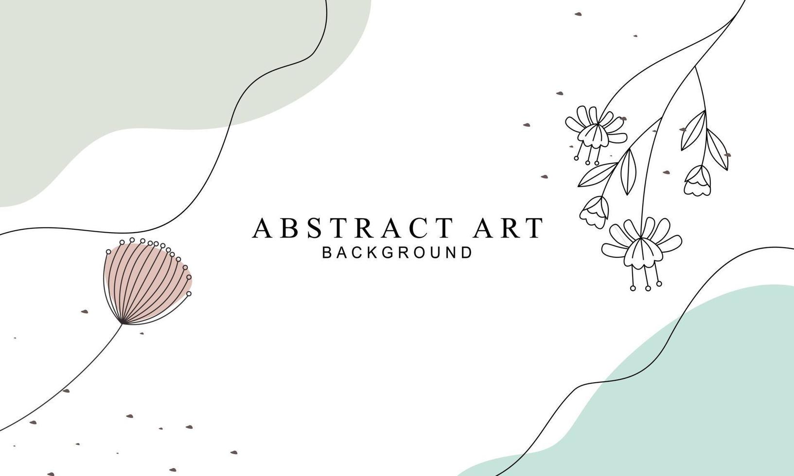 Abstract art background vector