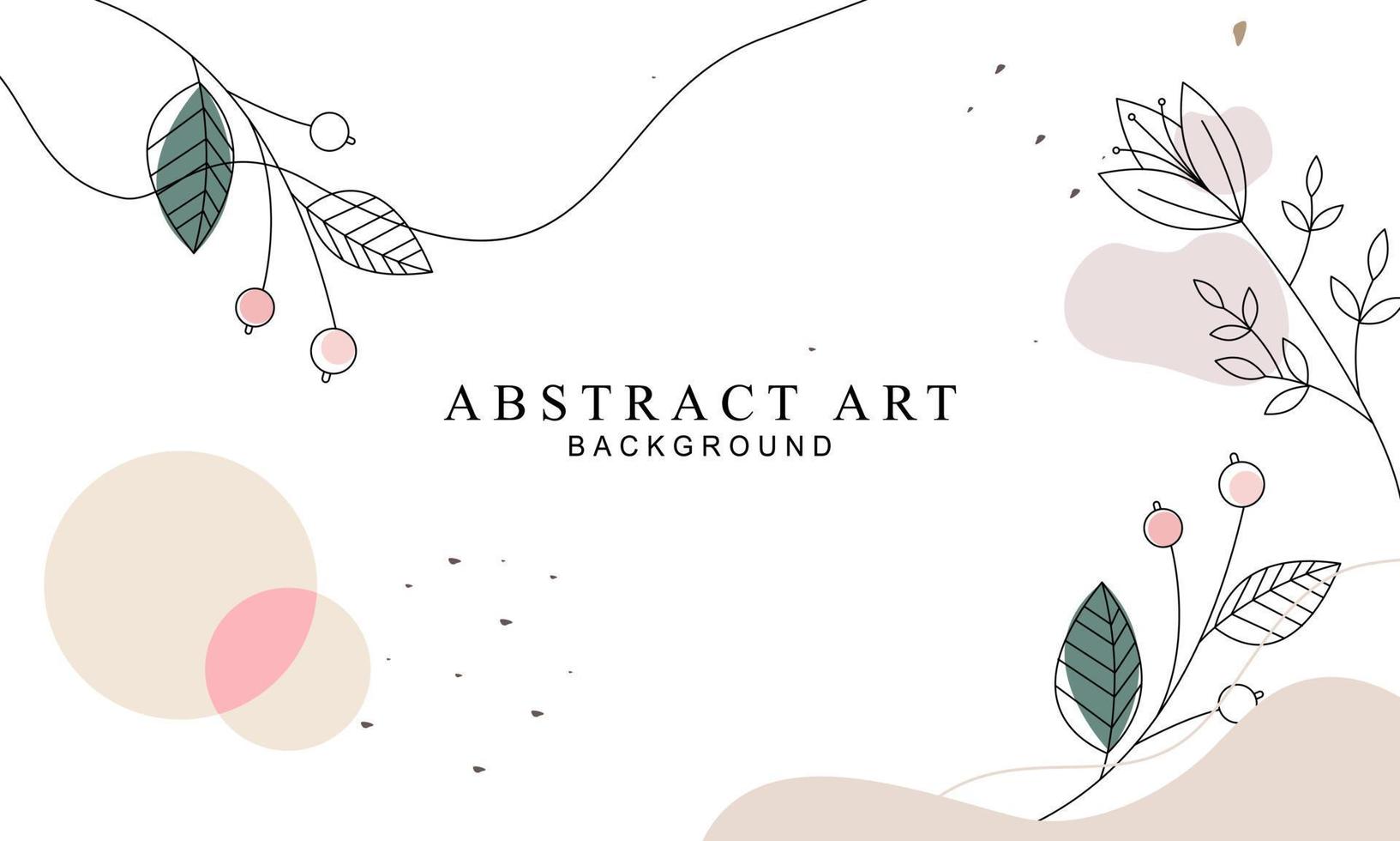 Abstract art background vector