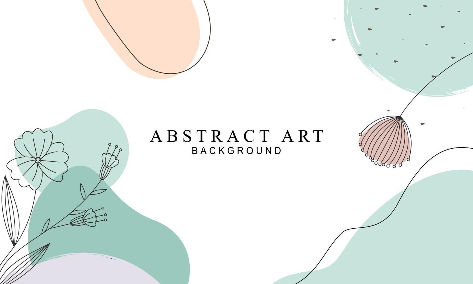 Abstract art background vector