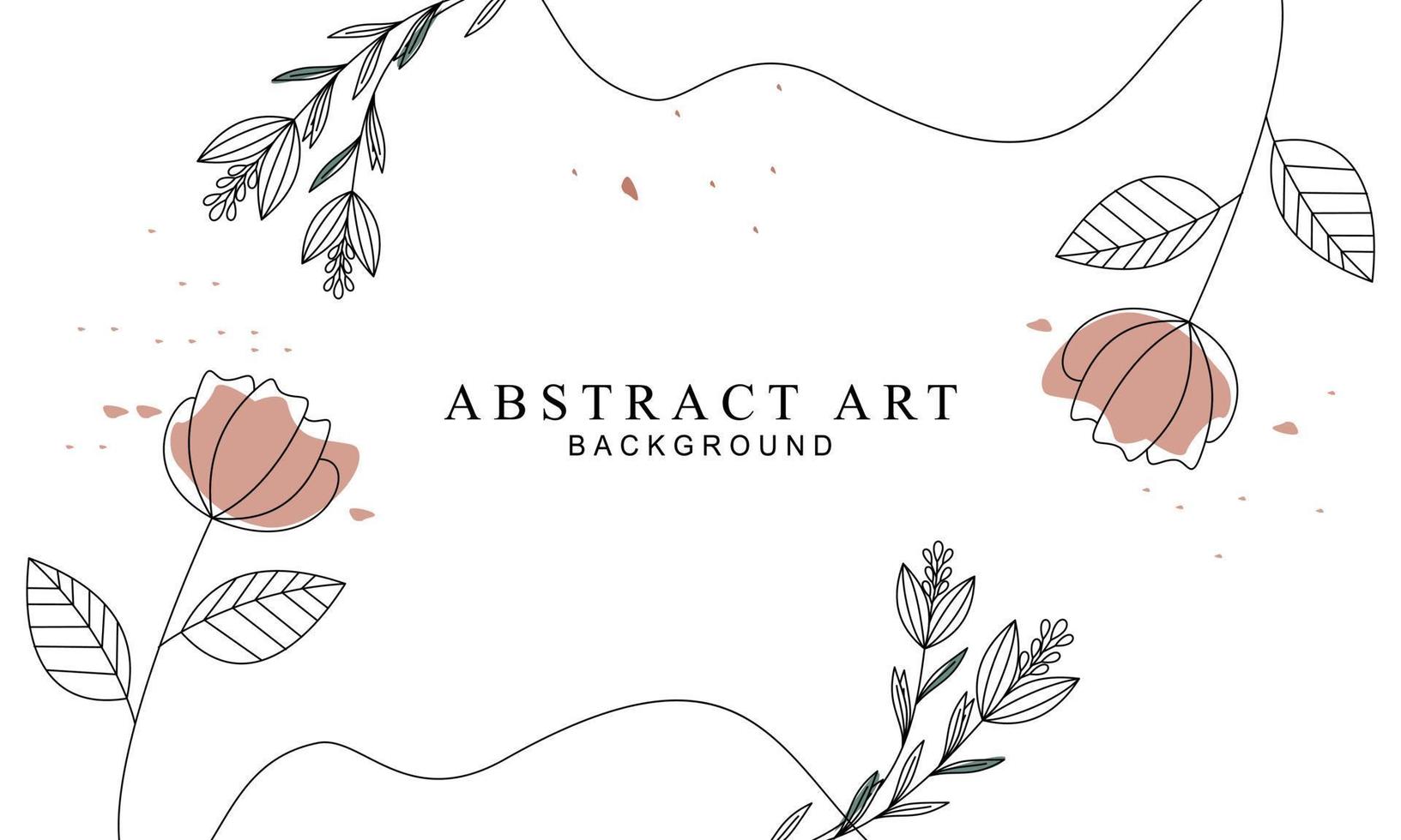 Abstract art background vector