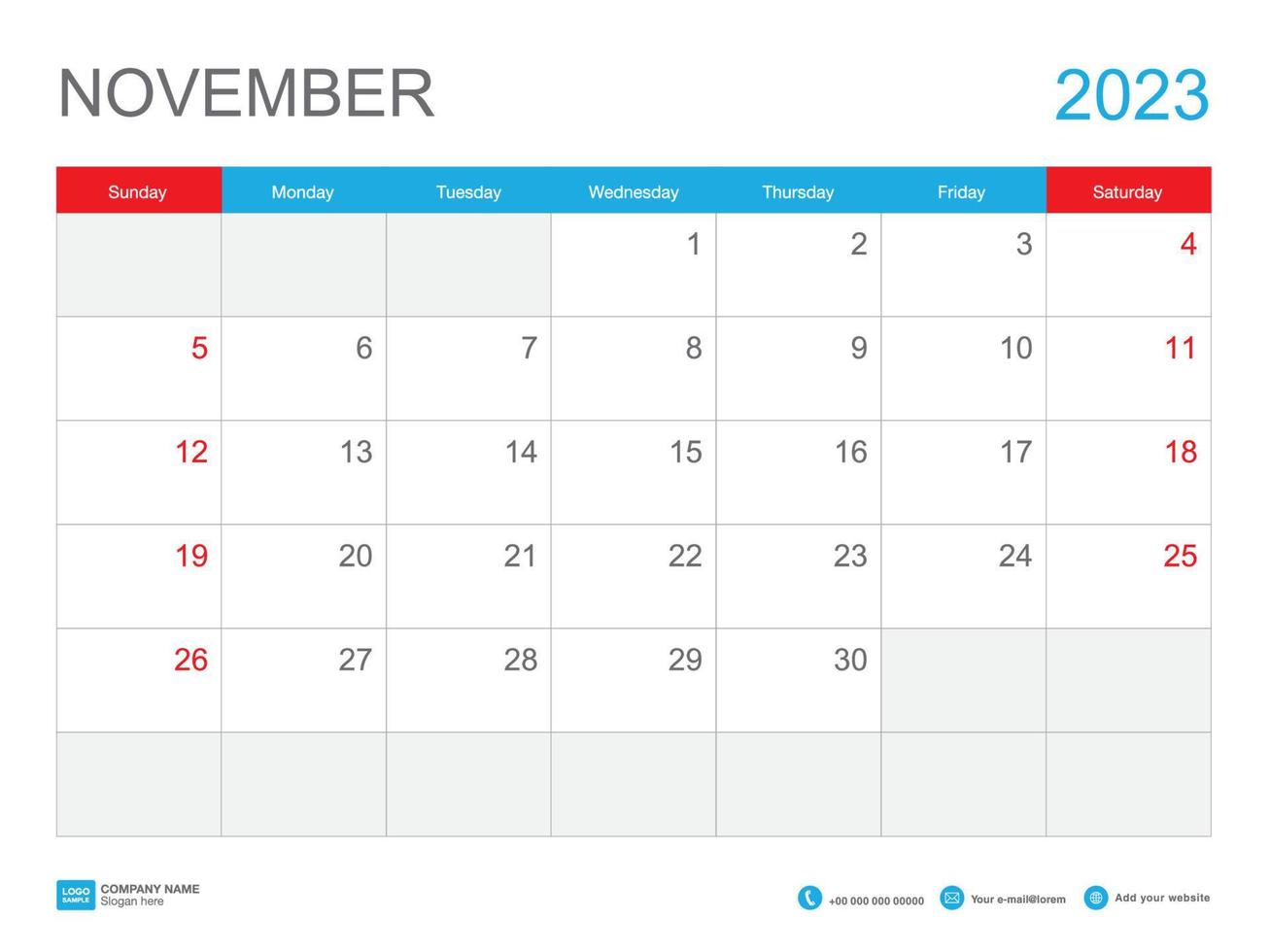 November 2023 template-Calendar 2023 design , Desk Calendar 2023
