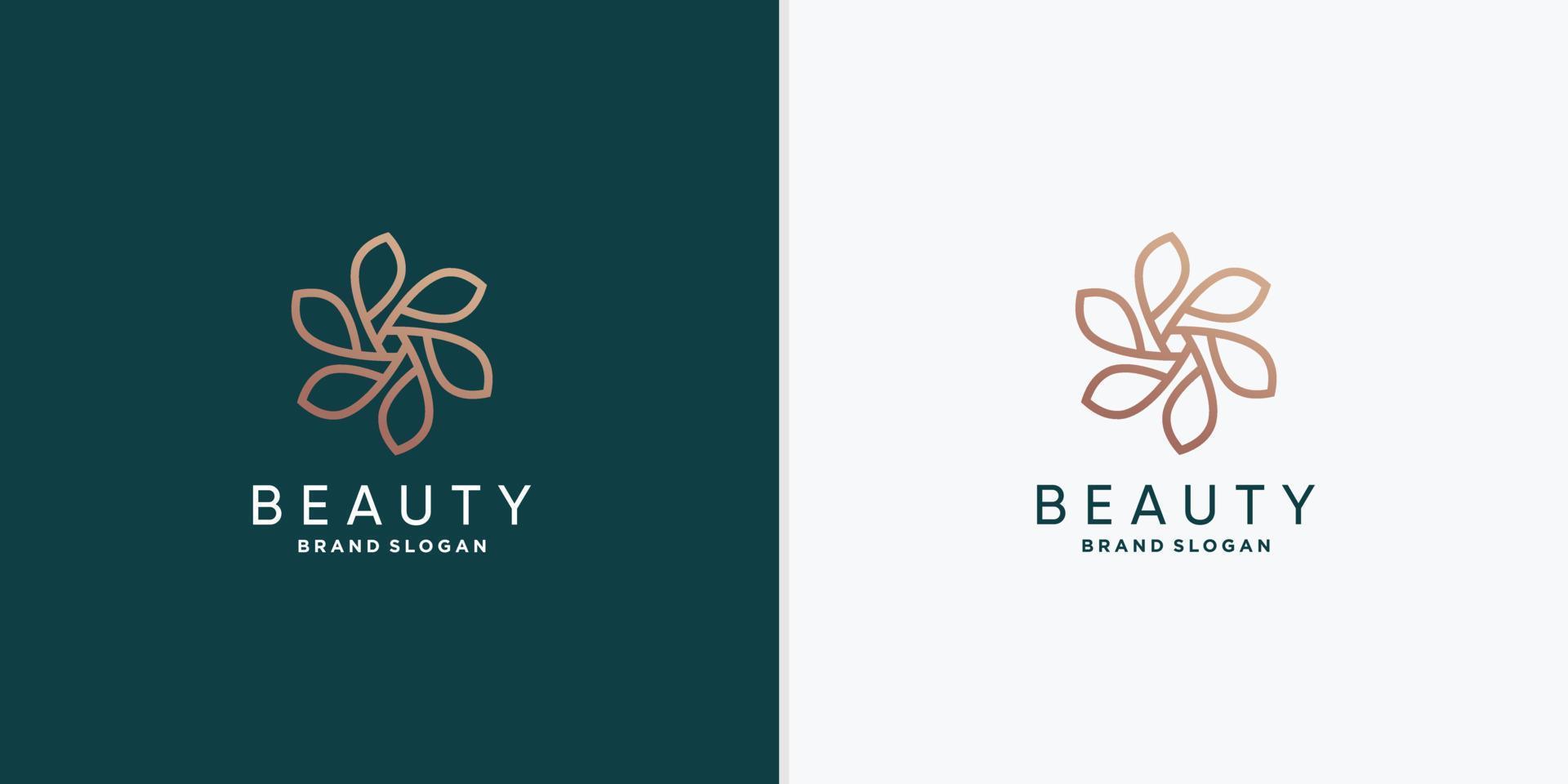 plantilla de logotipo de belleza para mujer, spa, empresa de bienestar premium vector parte 3