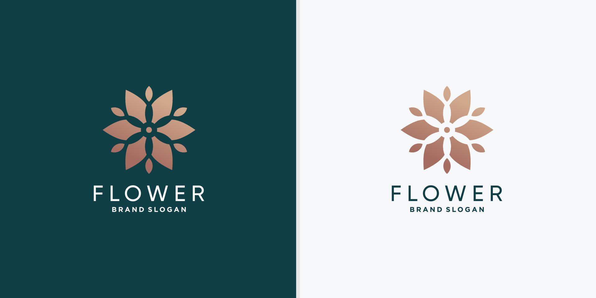 plantilla de logotipo de flor para mujer, belleza, spa, empresa de bienestar premium vector parte 1