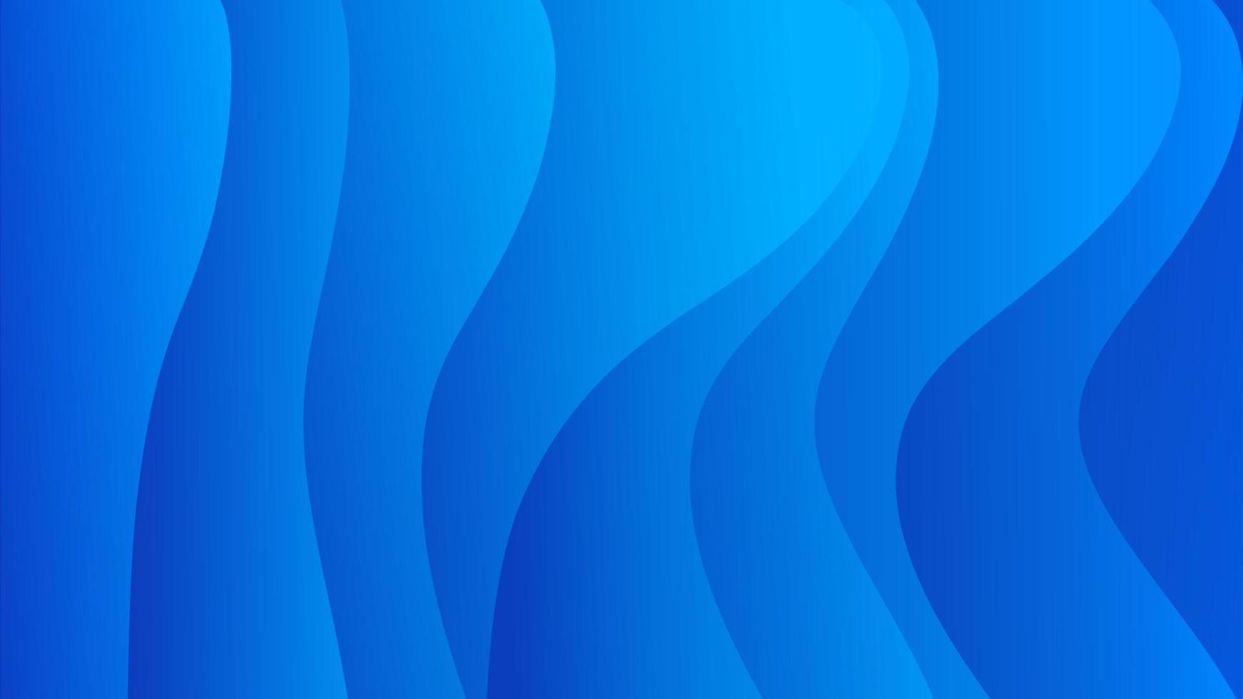 Blue wave abstract background, web background, blue texture, banner design, creative cover design, backdrop, minimal background, vector illustration