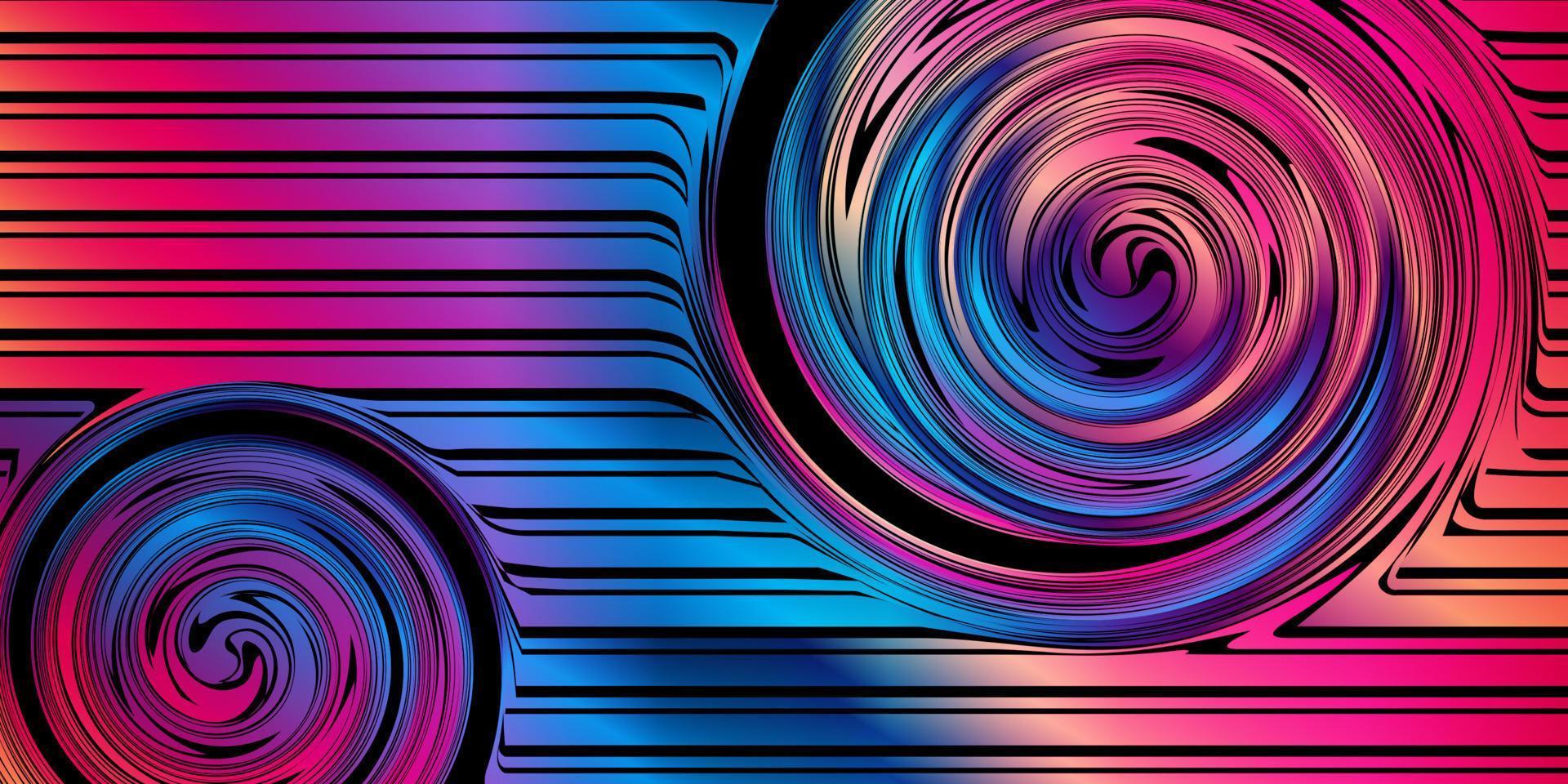 Retro pattern background, trending cyberpunk background, 80s party background, lines pattern, gradient colorful texture, abstract Colorful techno backdrop, Futuristic gradient. cyberpunk style vector