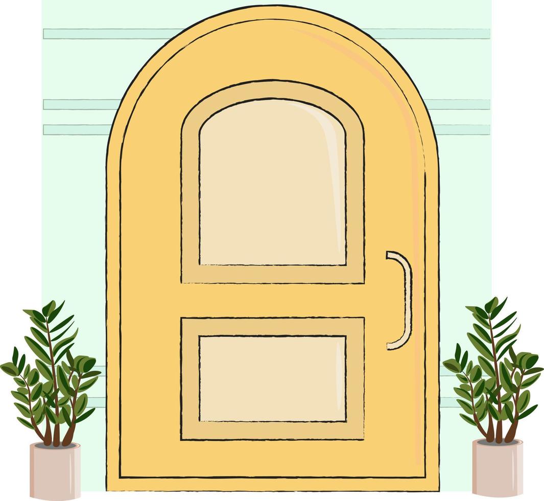 illustration of a house vector