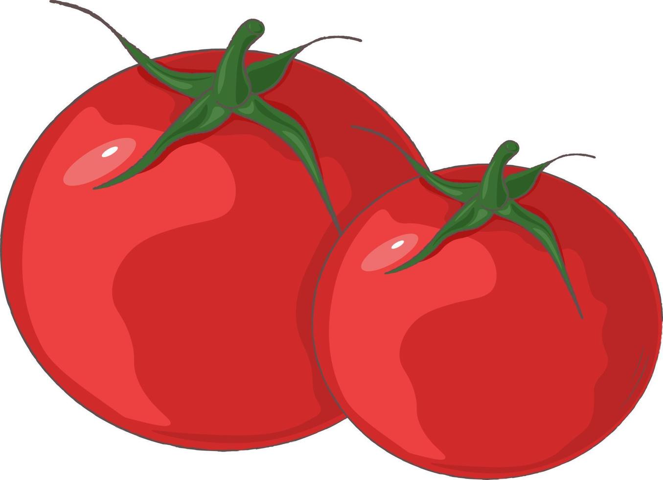 En necesidad de igual Día personaje de dibujos animados de tomate 7621433 Vector en Vecteezy