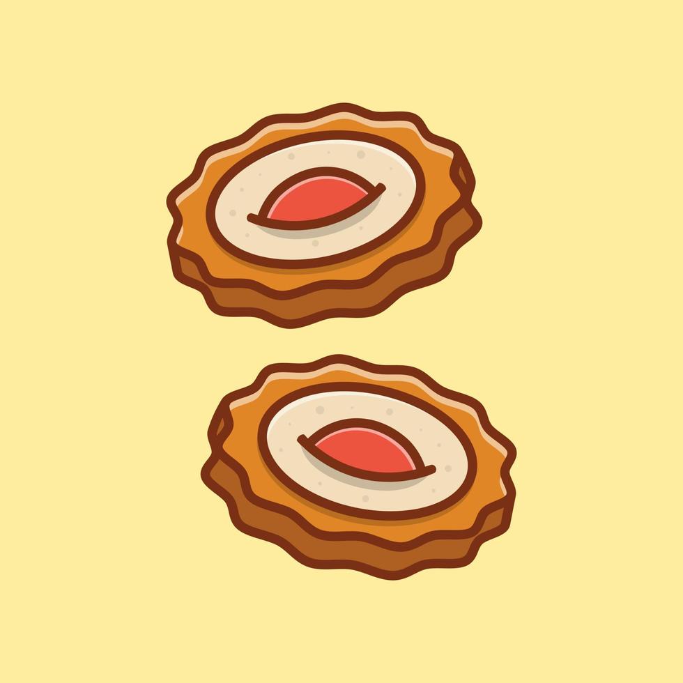 Cookies cartoon icon vector illustration