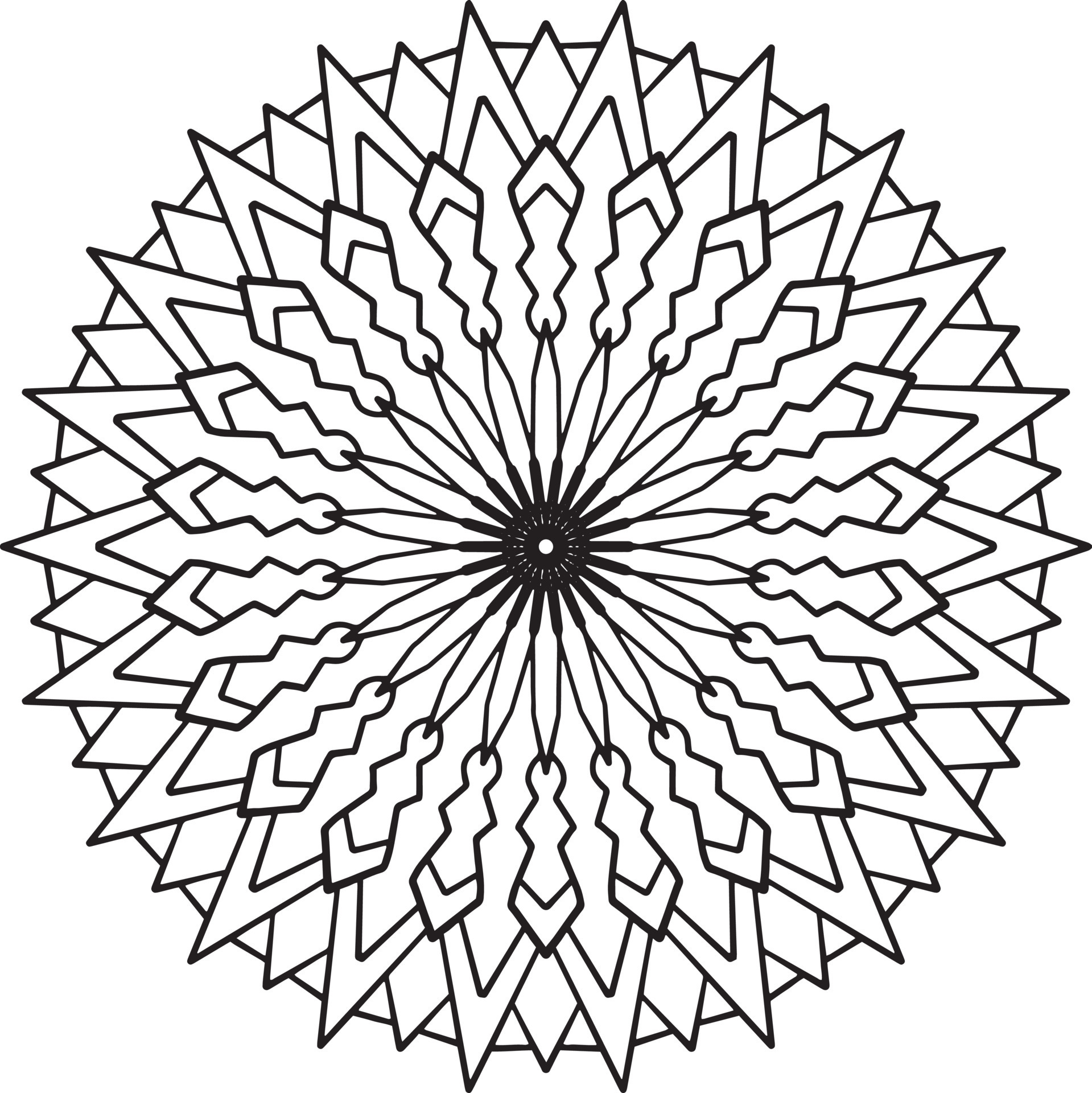 Mandala black and white design with royal artwork 7621983 Vector Art at