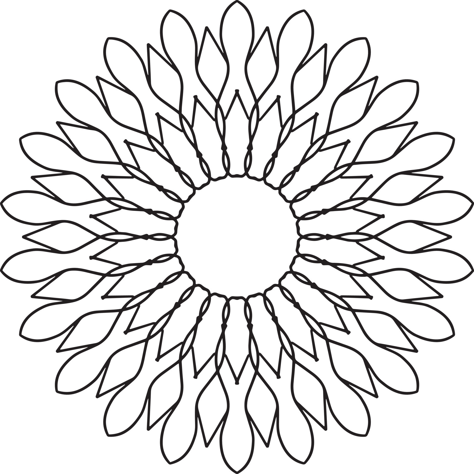 Mandala black and white design with royal artwork 7622193 Vector Art at