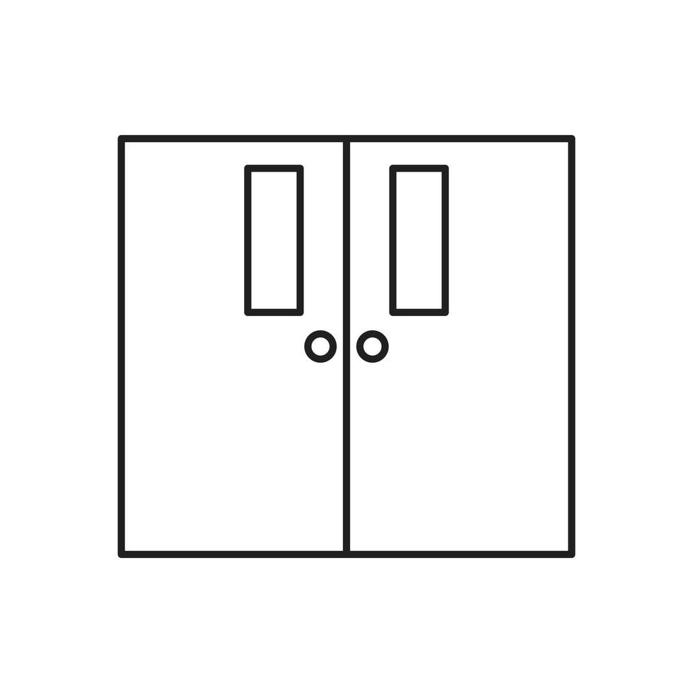 door vector for website symbol icon presentation