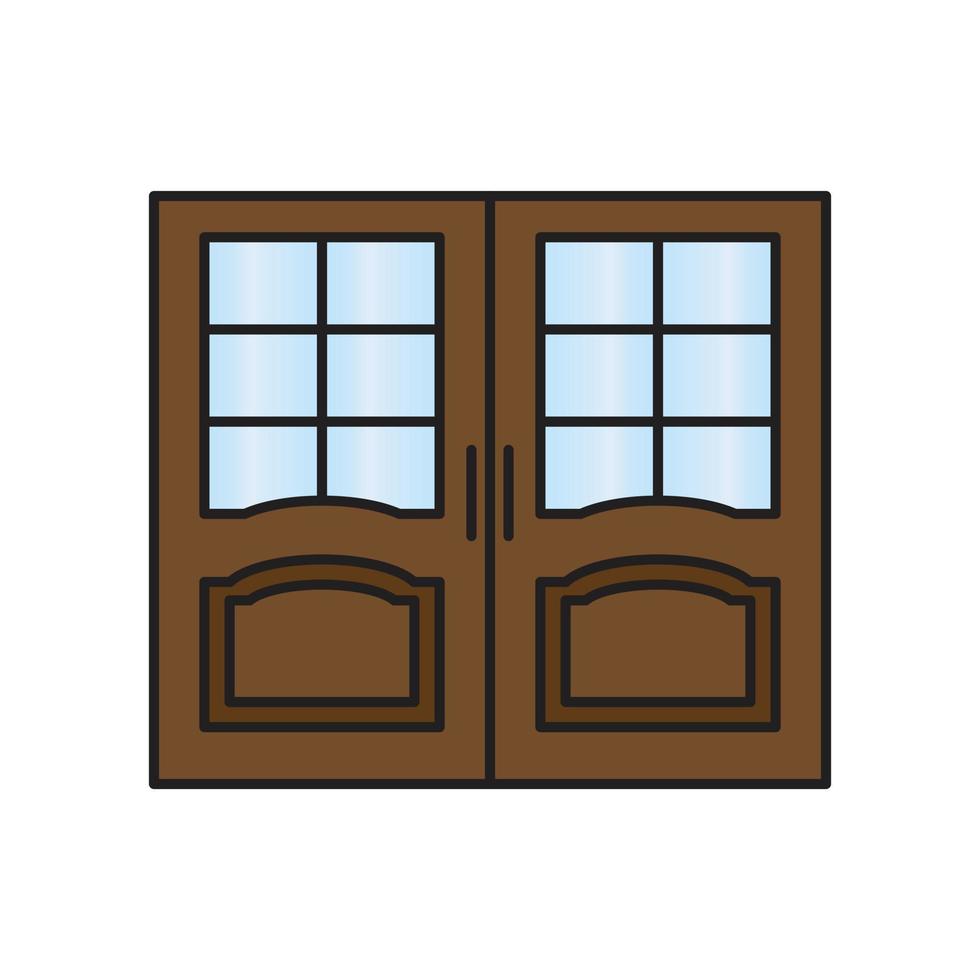 door vector for website symbol icon presentation