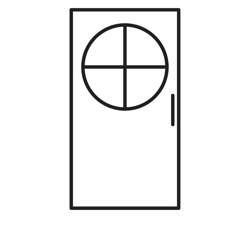 door vector for website symbol icon presentation