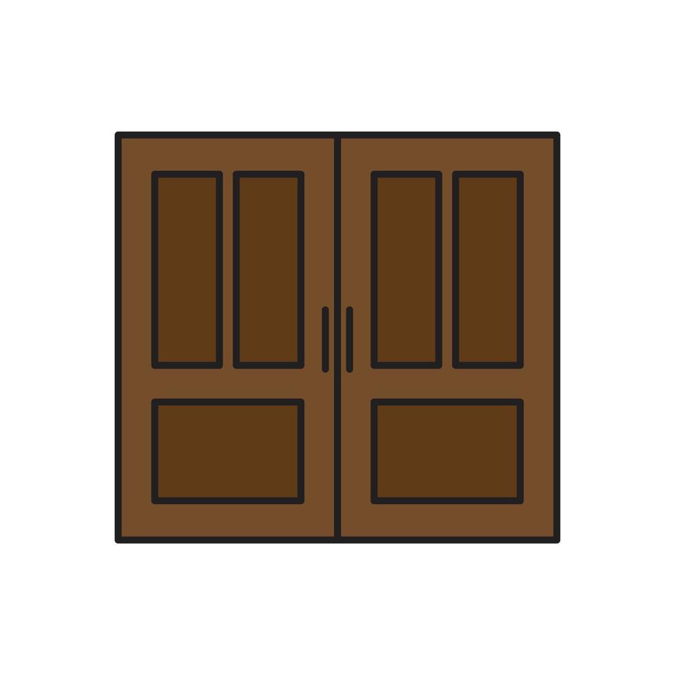 door vector for website symbol icon presentation