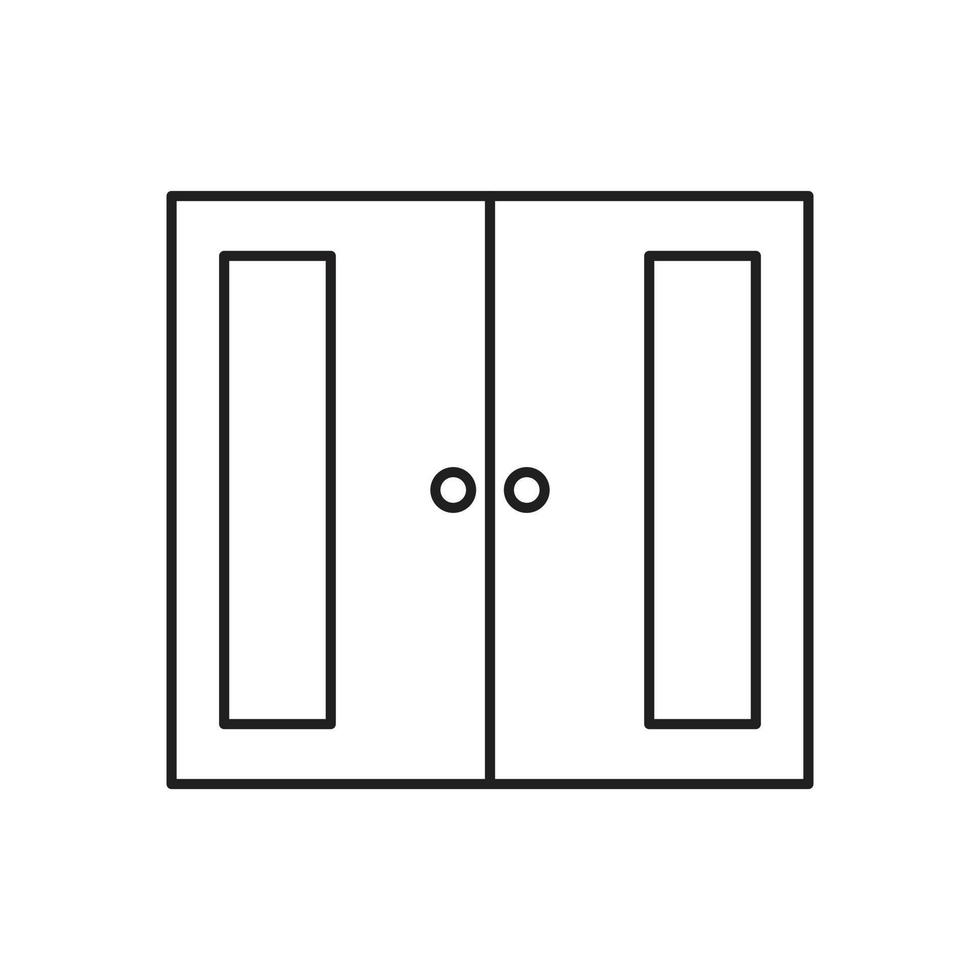 door vector for website symbol icon presentation