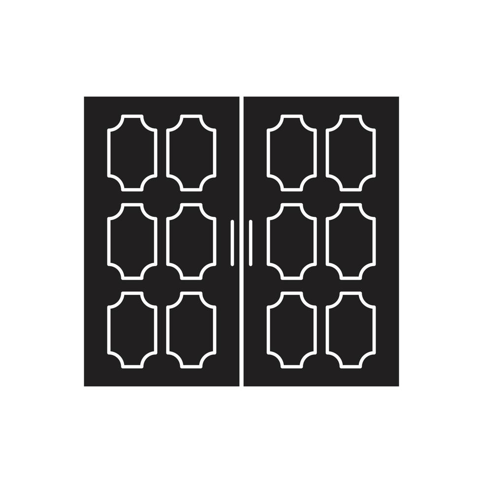 door vector for website symbol icon presentation