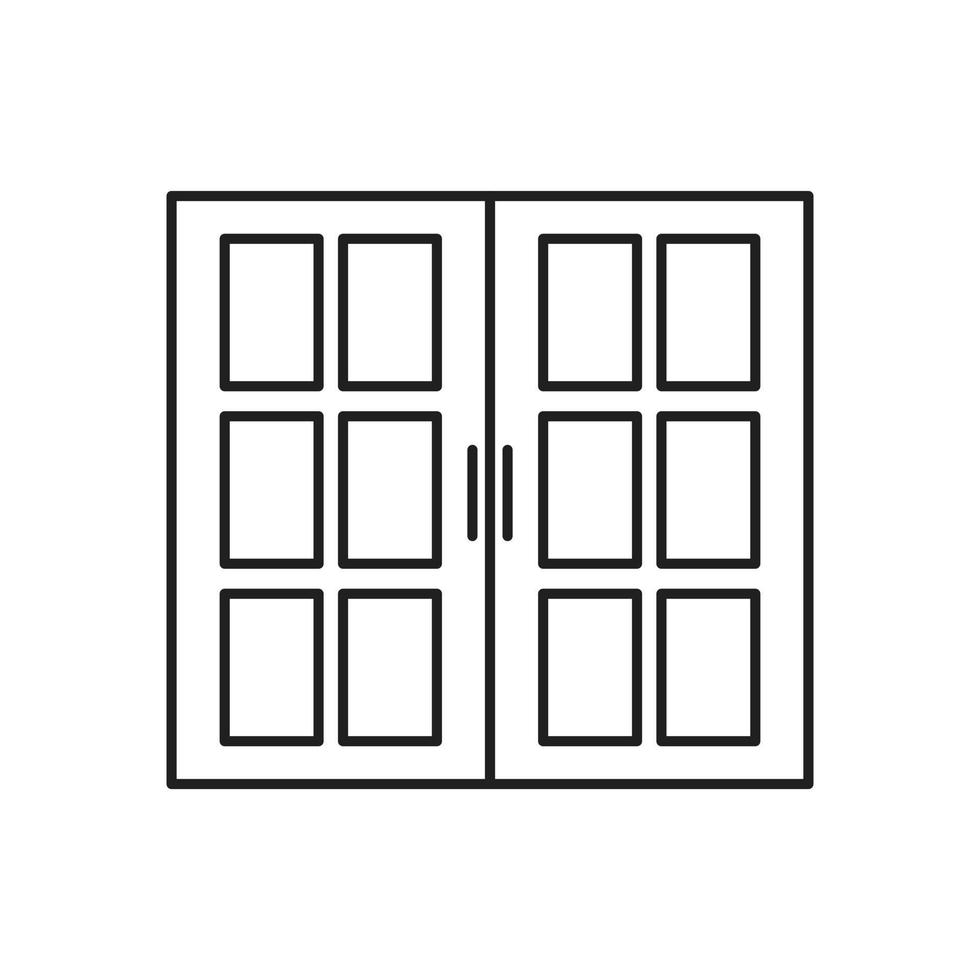 door vector for website symbol icon presentation