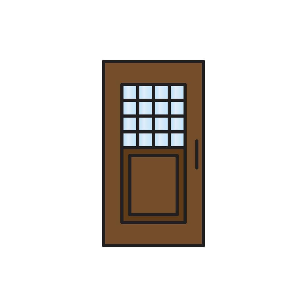 door vector for website symbol icon presentation