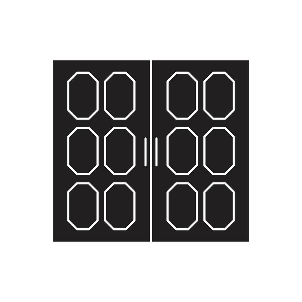 door vector for website symbol icon presentation