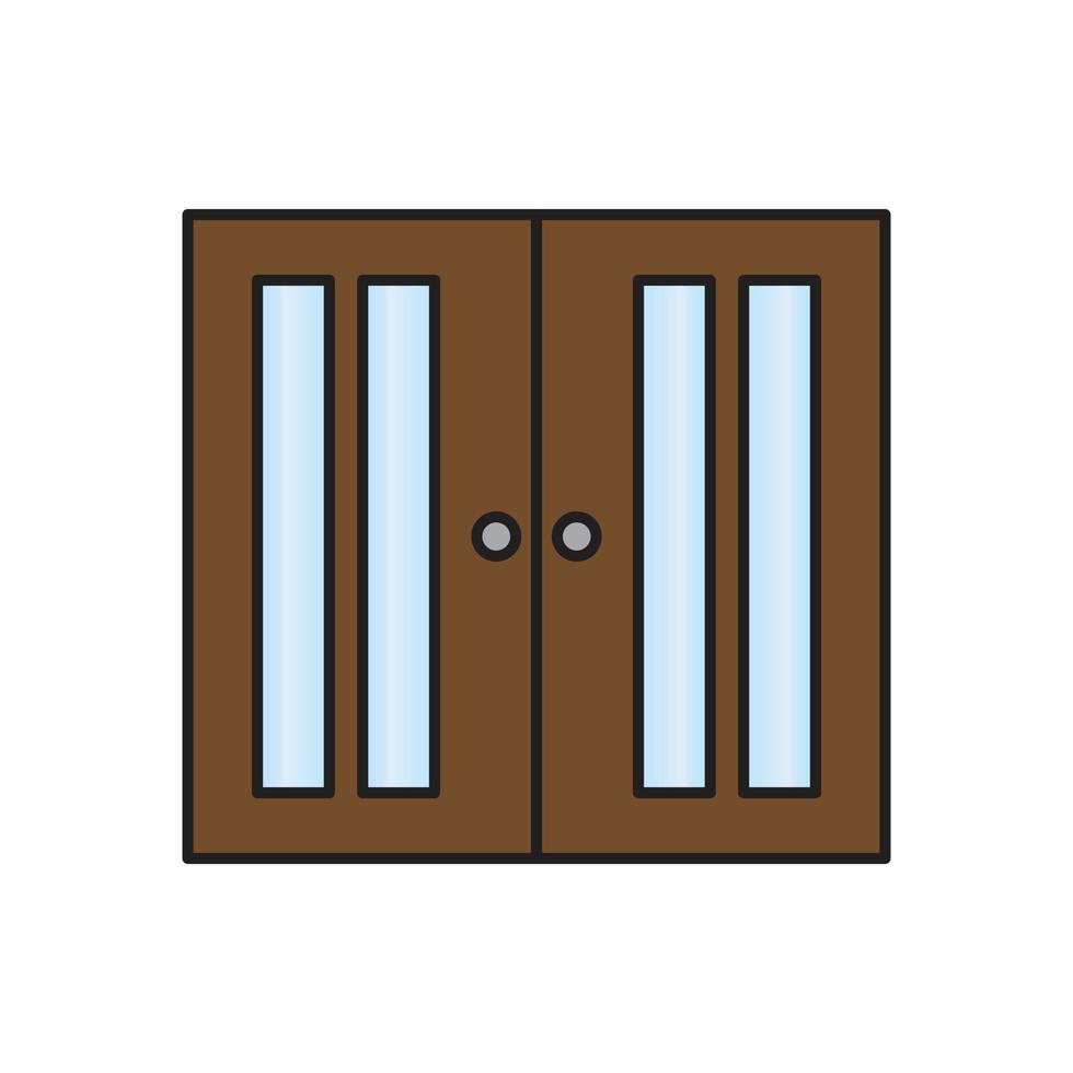 door vector for website symbol icon presentation