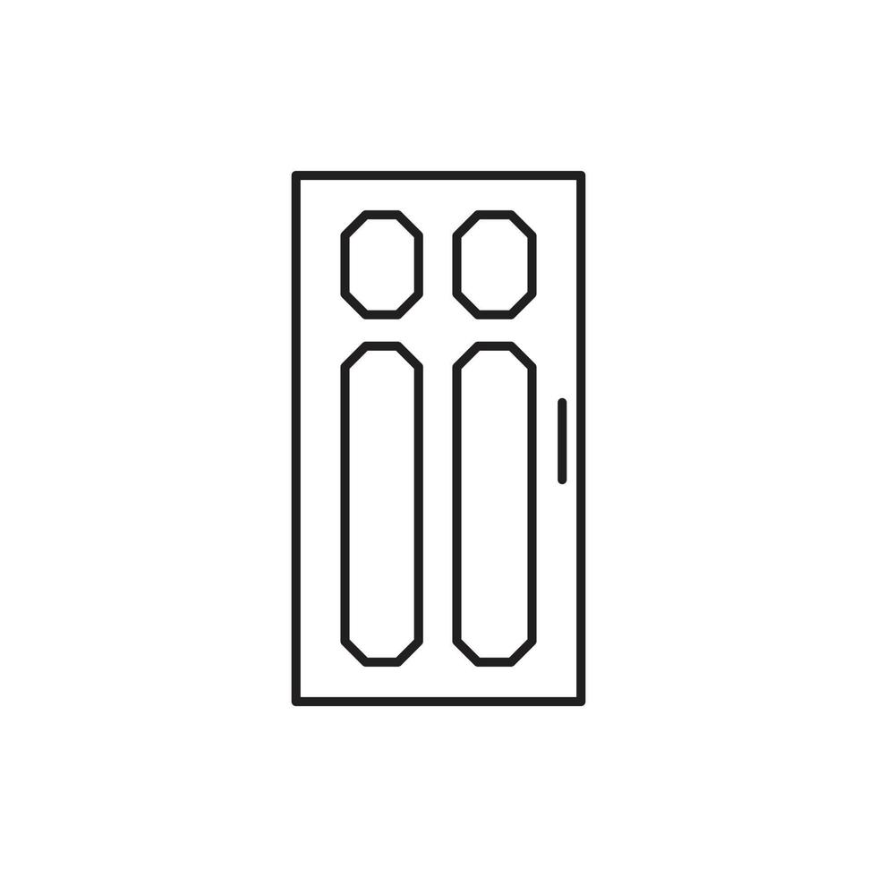 door vector for website symbol icon presentation