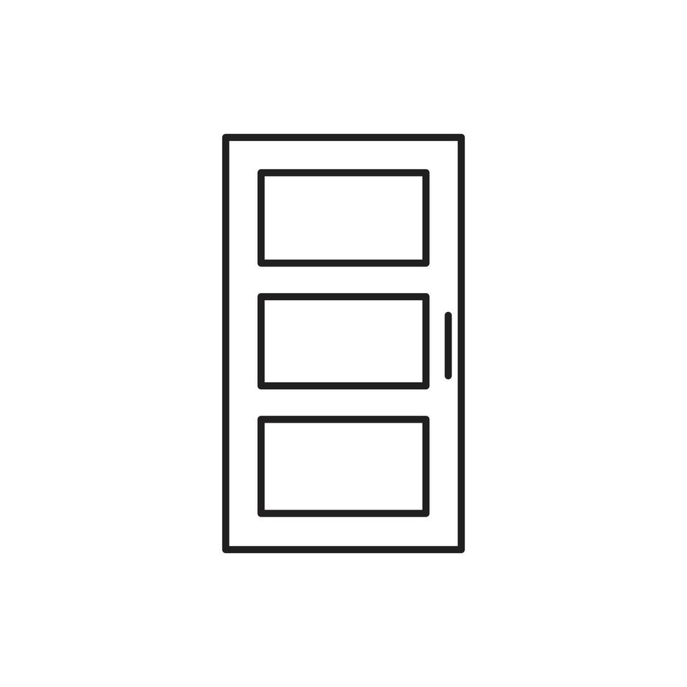 door vector for website symbol icon presentation