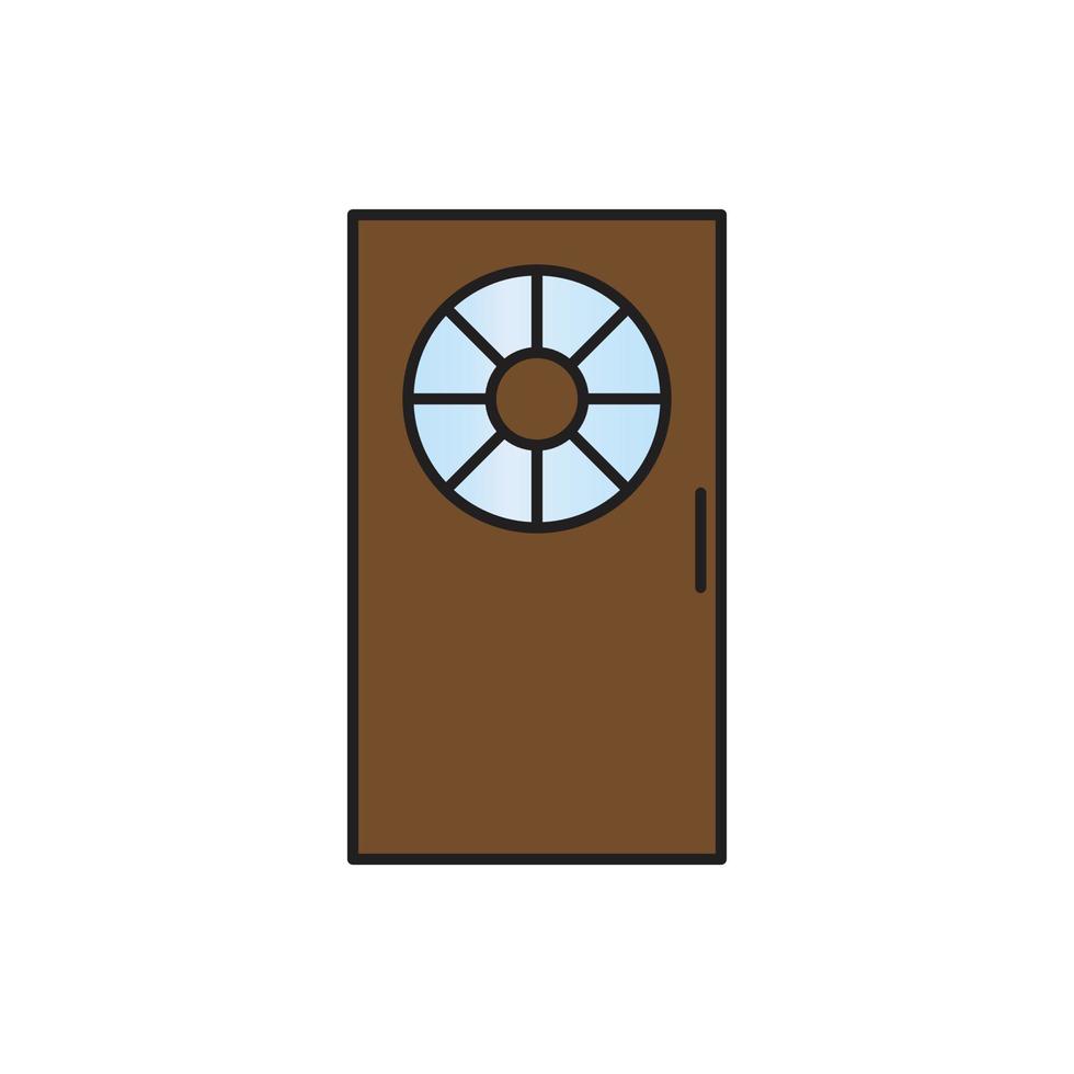 door vector for website symbol icon presentation