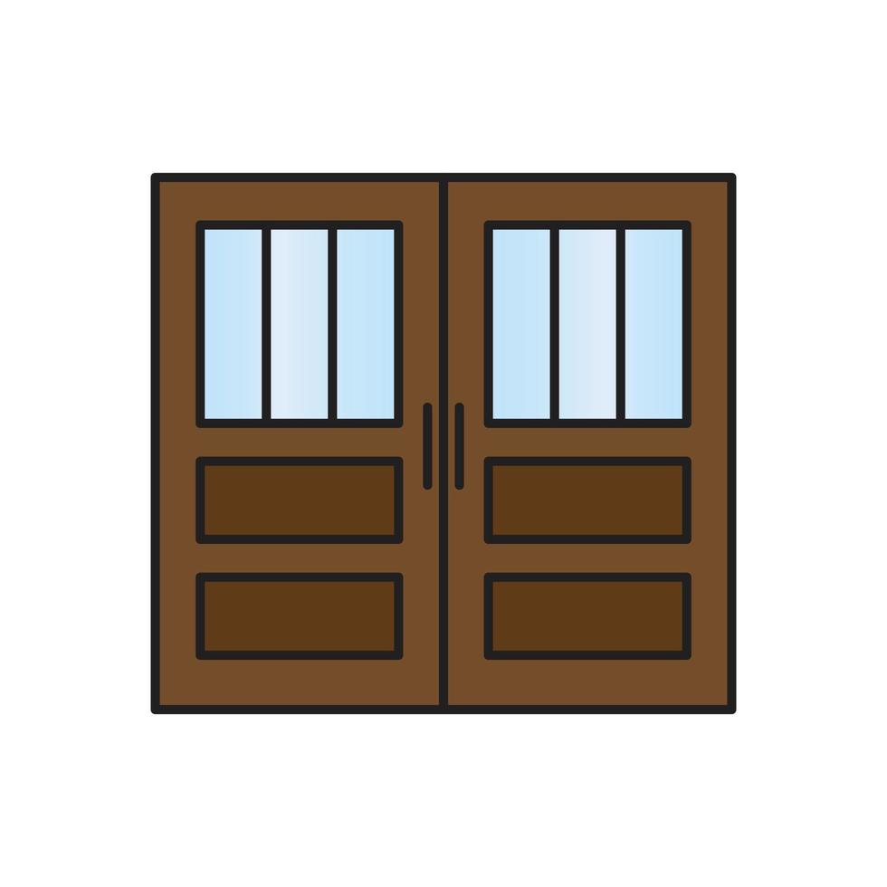door vector for website symbol icon presentation