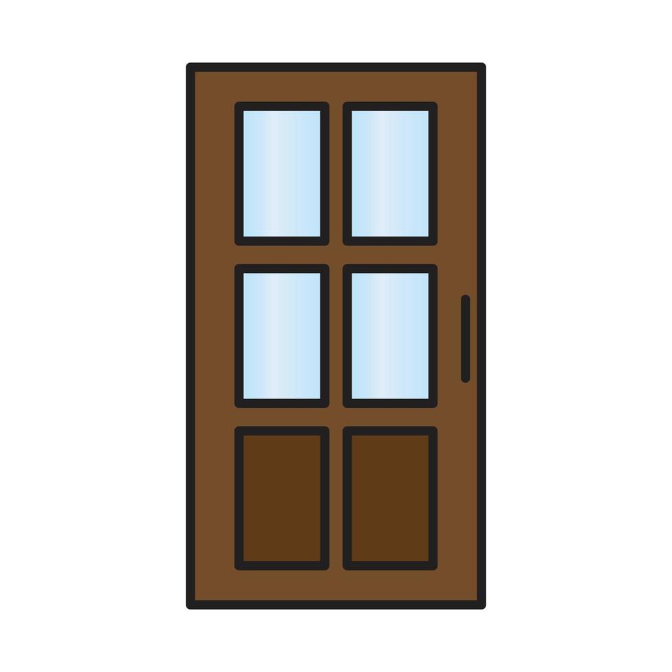 door vector for website symbol icon presentation