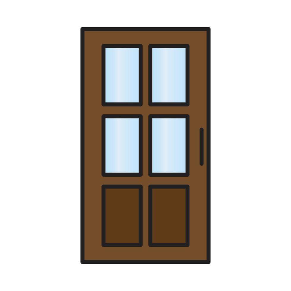 door vector for website symbol icon presentation