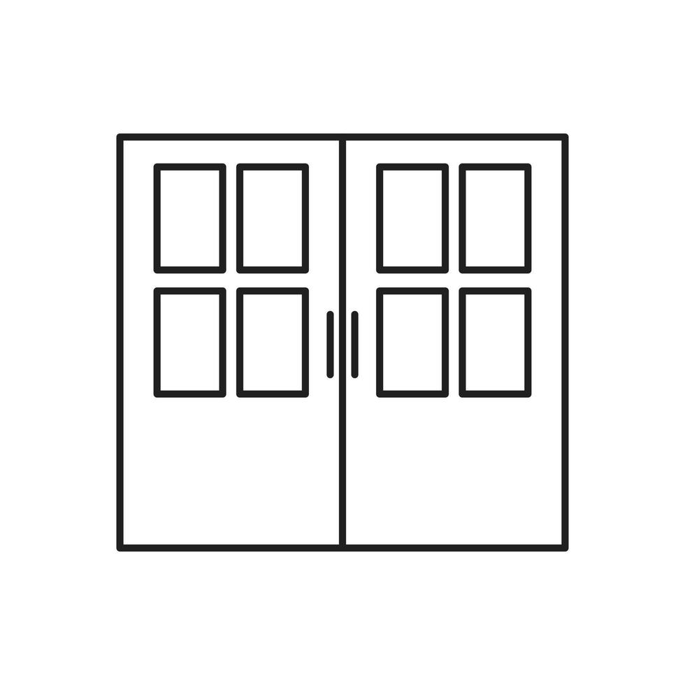 door vector for website symbol icon presentation