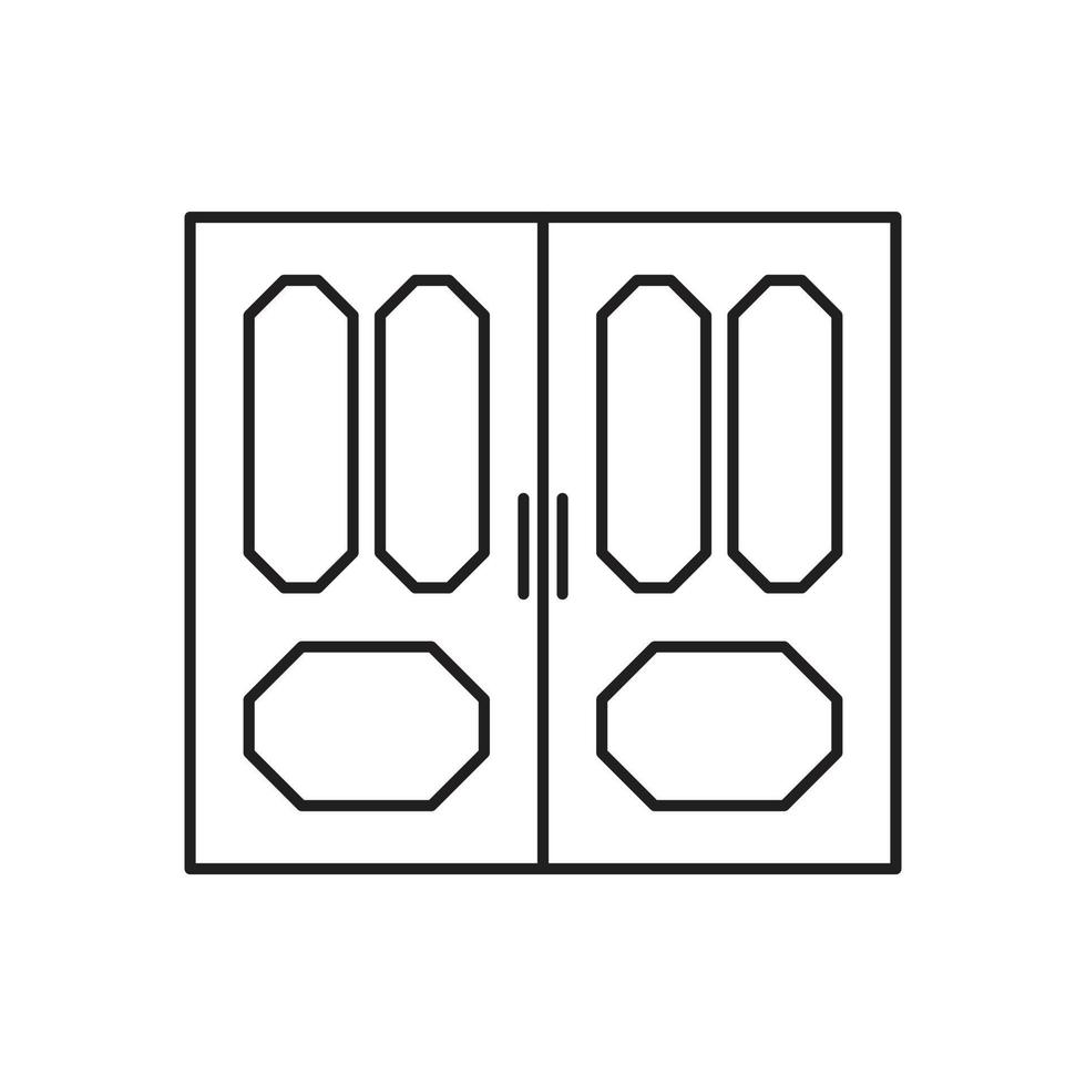 door vector for website symbol icon presentation