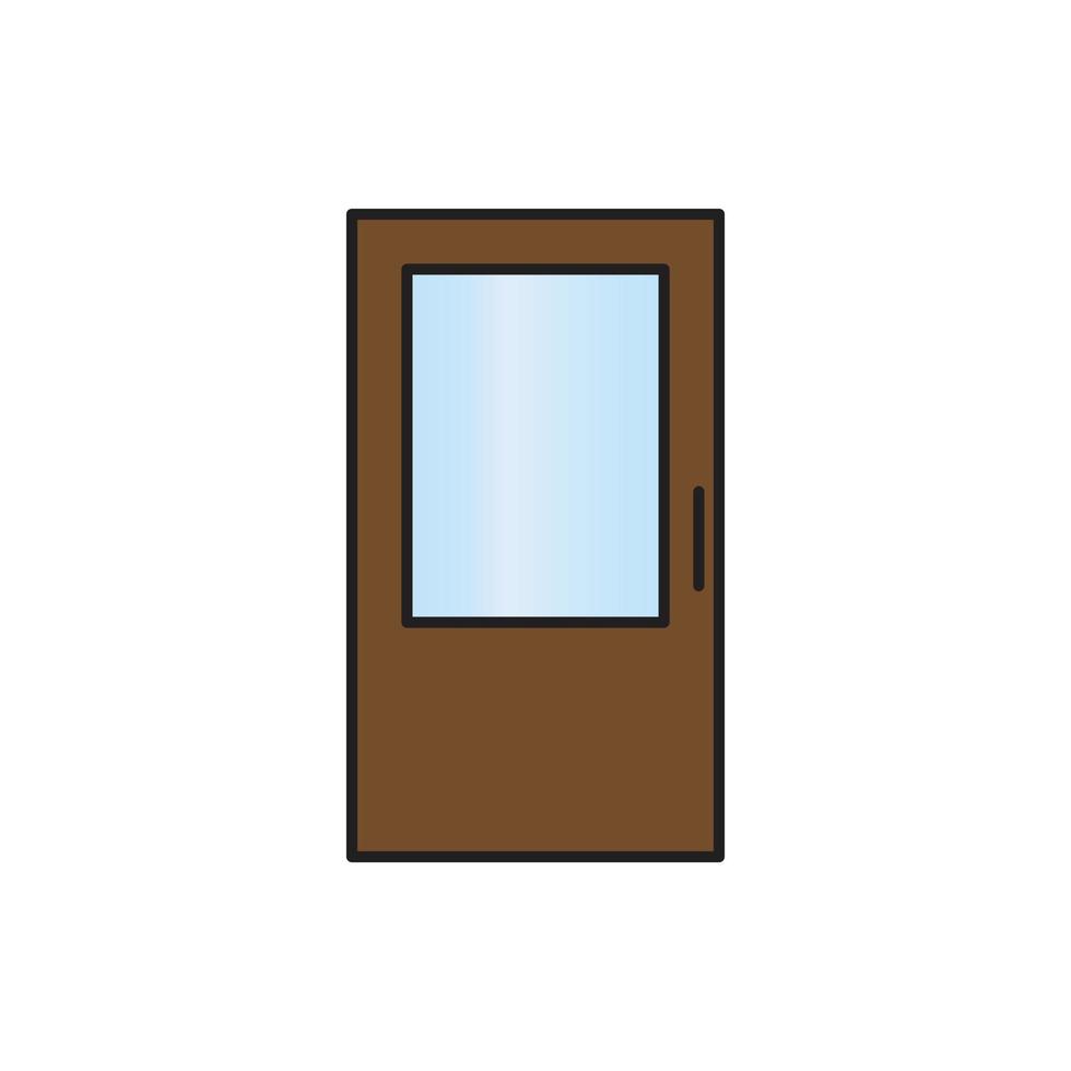 door vector for website symbol icon presentation