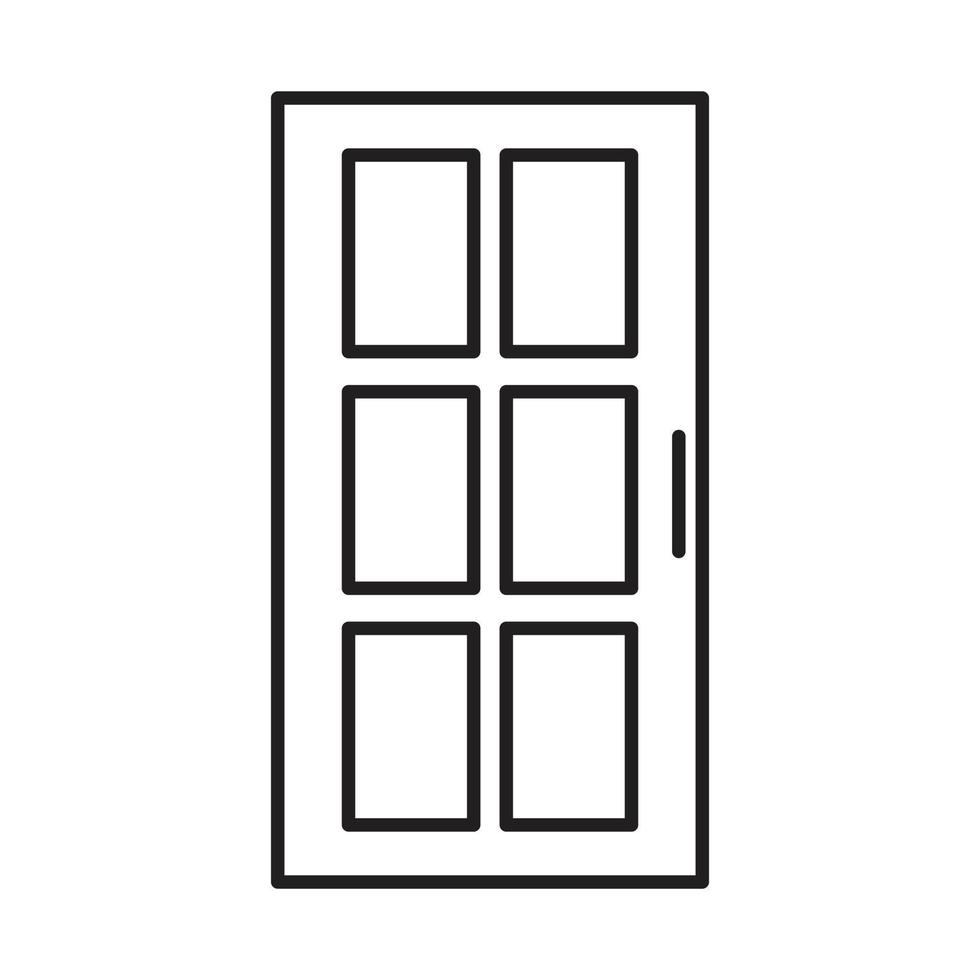 door vector for website symbol icon presentation
