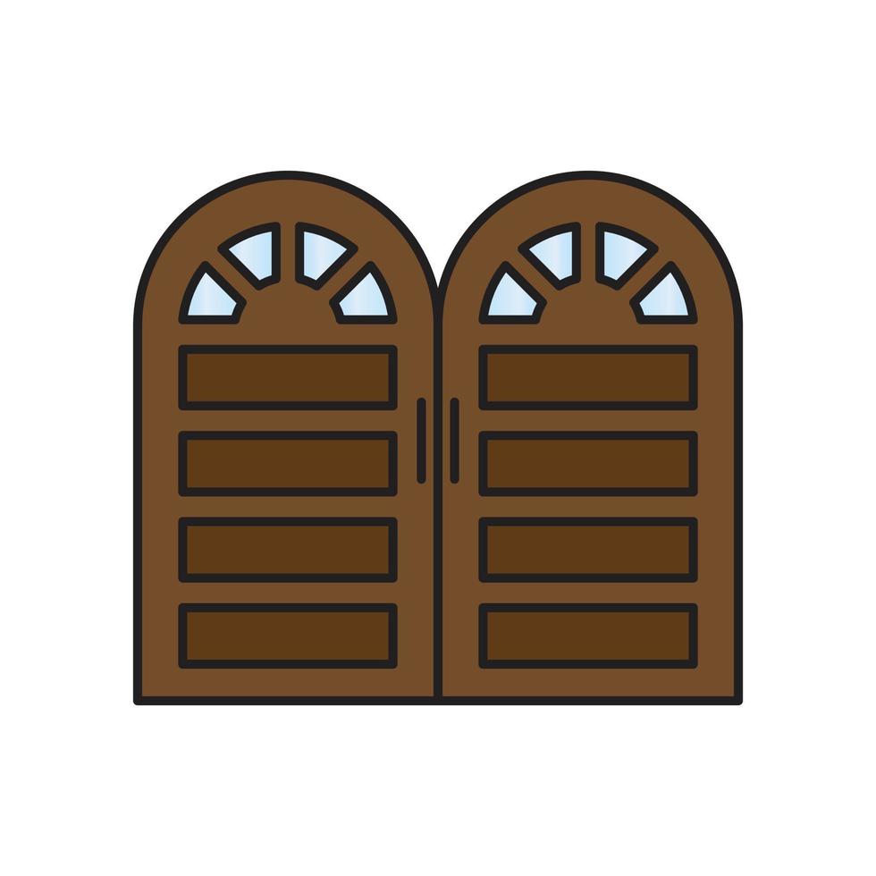 door vector for website symbol icon presentation