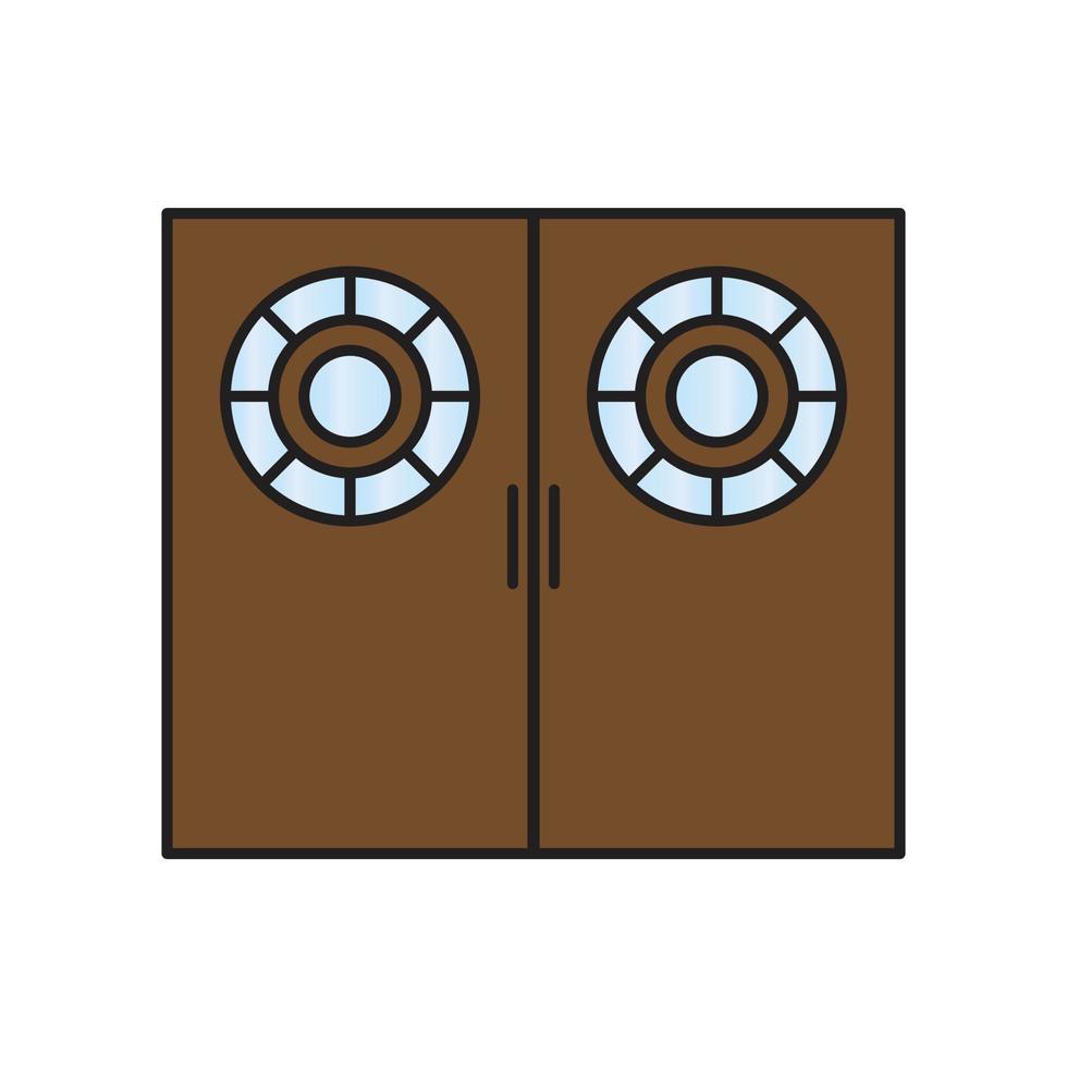 door vector for website symbol icon presentation