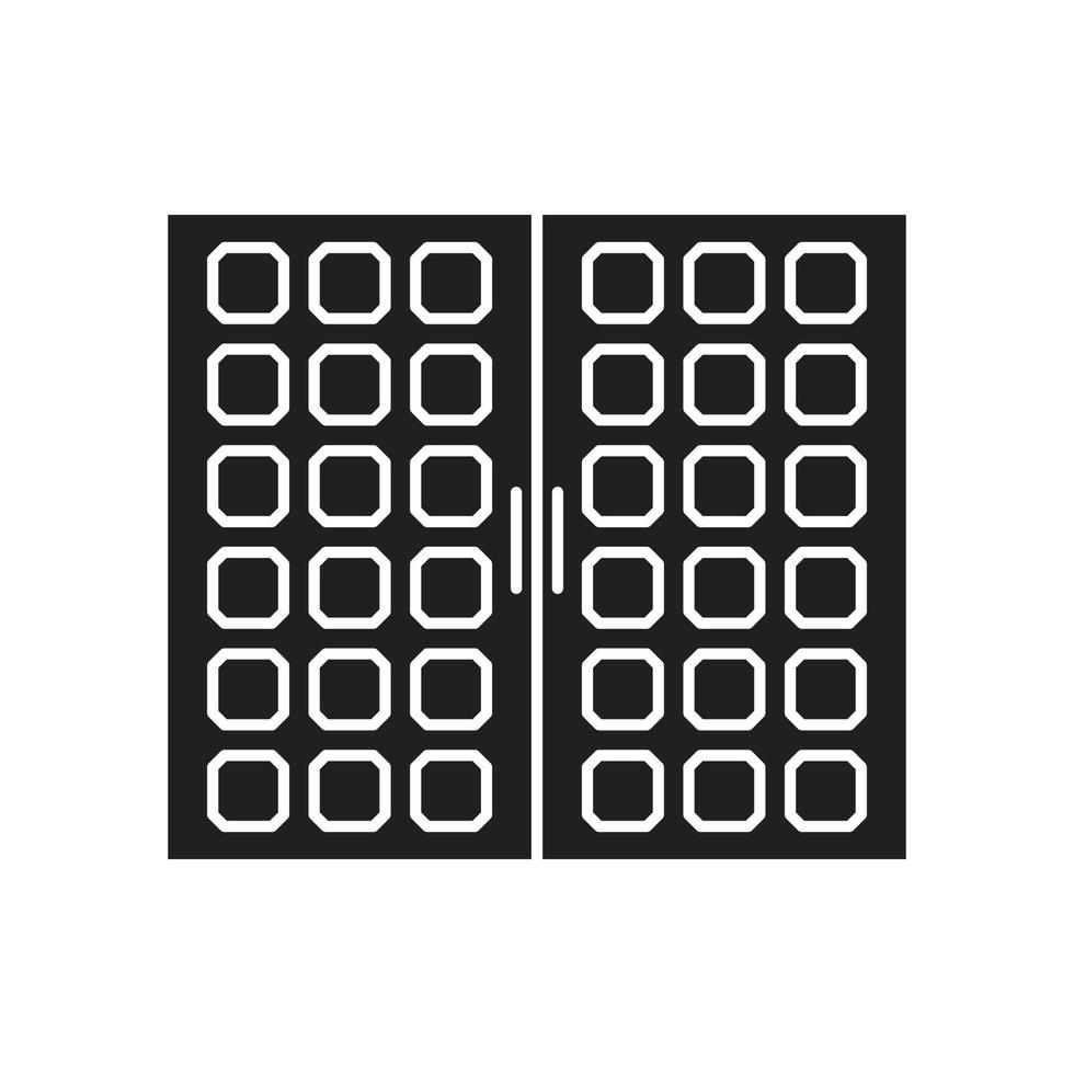 door vector for website symbol icon presentation