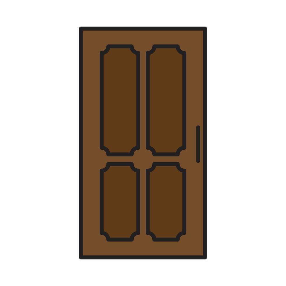 door vector for website symbol icon presentation