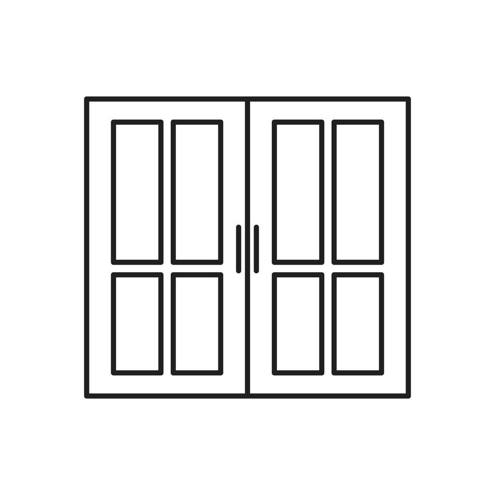 door vector for website symbol icon presentation