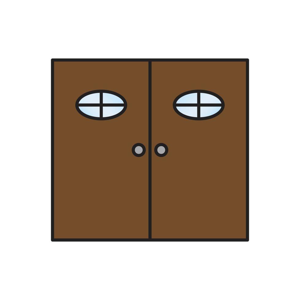 door vector for website symbol icon presentation