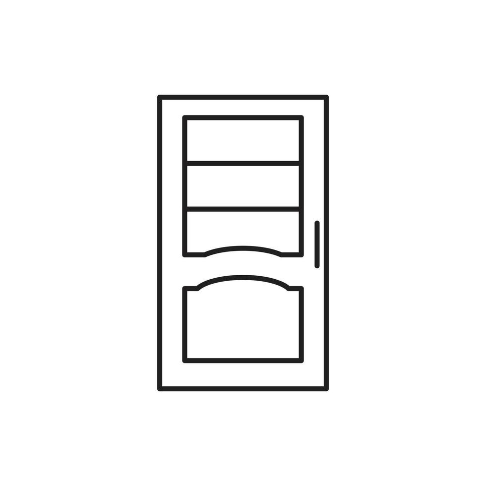 door vector for website symbol icon presentation