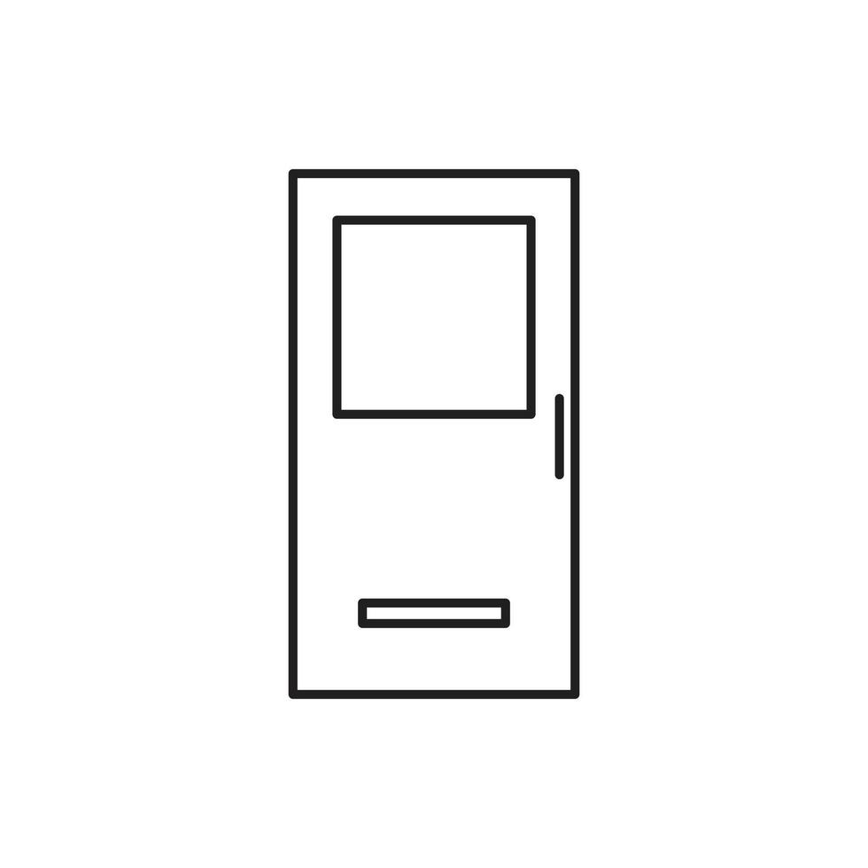door vector for website symbol icon presentation